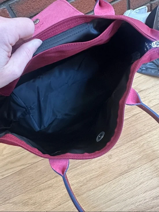 Longchamp Le Pliage Tote - Pomegranate - Picture 4 of 7